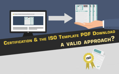 Certification and The  ISO Template PDF Download.  A Valid Approach?